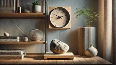 tischling rock weighted clock